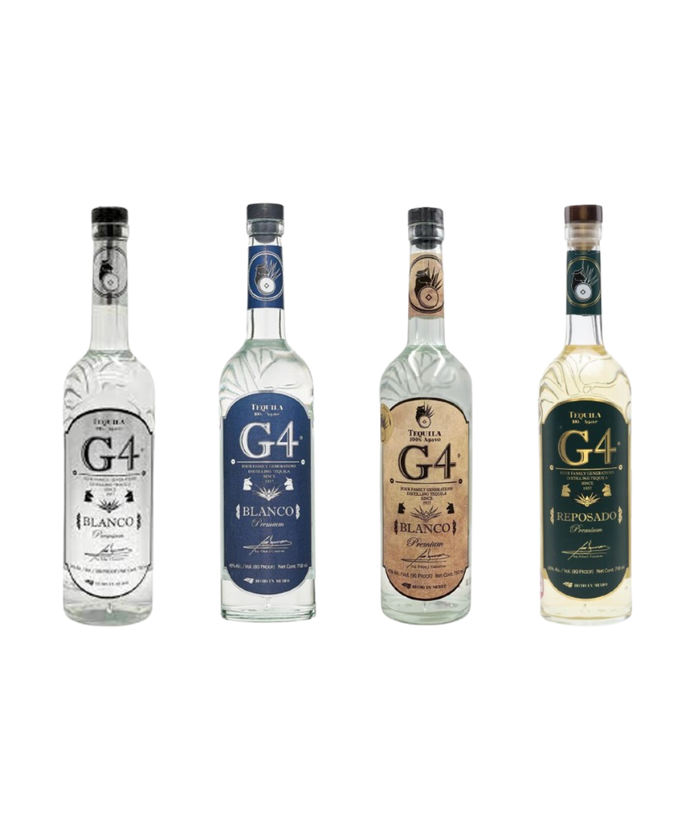 G4 テキーラ テイスティング4本 セット – テキーラムーチョ